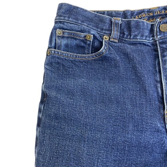 Lauren Jeans Co. Womens Classic Fit Straight Leg Denim Jeans Size 4 - Picture 5 of 9